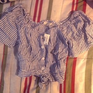 New Summer Shoulder Cotton Shirt